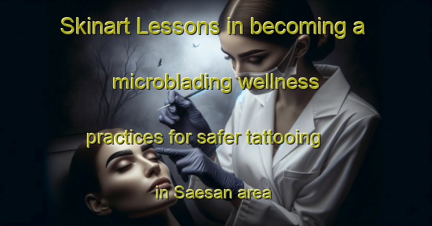Skinart Lessons in becoming a microblading wellness practices for safer tattooing in Saesan area | MicrobladingTraining | MicrobladingClasses | SkinartTraining-Korea