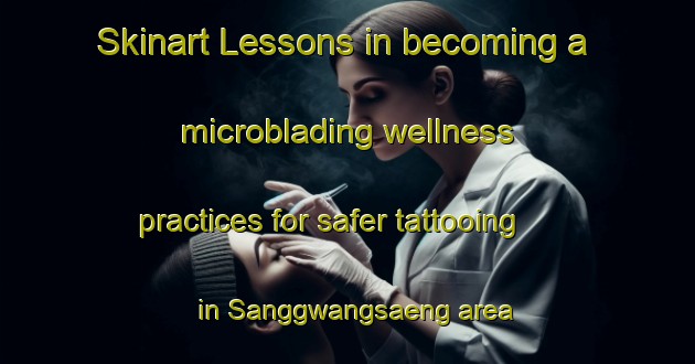 Skinart Lessons in becoming a microblading wellness practices for safer tattooing in Sanggwangsaeng area | MicrobladingTraining | MicrobladingClasses | SkinartTraining-Korea
