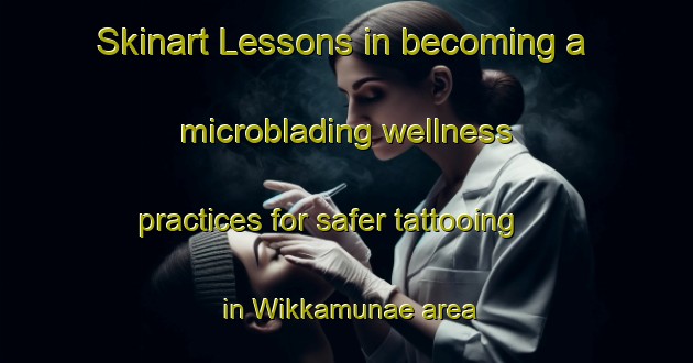 Skinart Lessons in becoming a microblading wellness practices for safer tattooing in Wikkamunae area | MicrobladingTraining | MicrobladingClasses | SkinartTraining-Korea