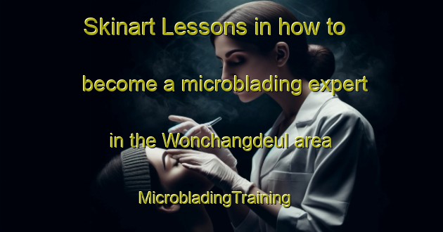Skinart Lessons in how to become a microblading expert in the Wonchangdeul area | MicrobladingTraining | MicrobladingClasses | SkinartTraining-Korea
