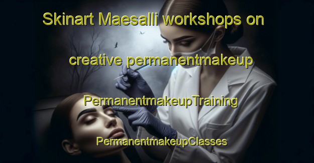 Skinart Maesalli workshops on creative permanentmakeup | PermanentmakeupTraining | PermanentmakeupClasses | SkinartTraining-Korea