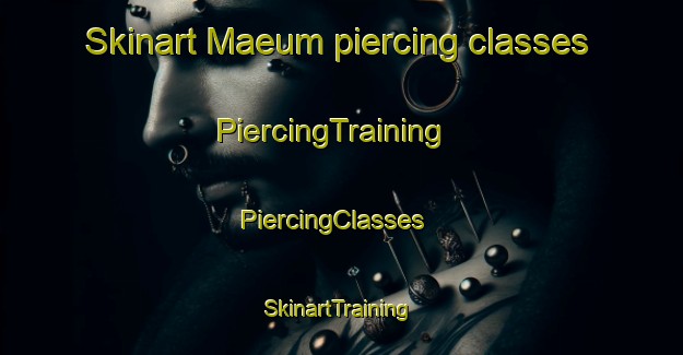Skinart Maeum piercing classes | PiercingTraining | PiercingClasses | SkinartTraining-Korea