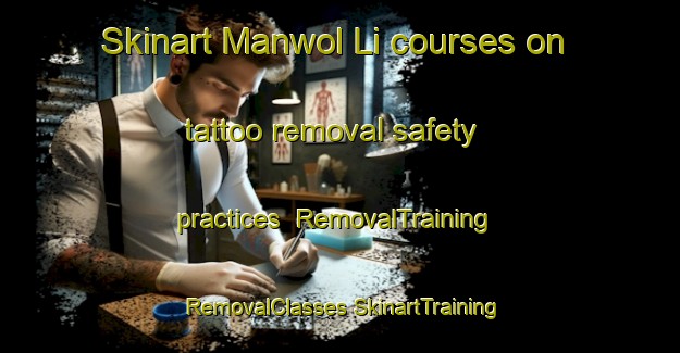 Skinart Manwol Li courses on tattoo removal safety practices | #RemovalTraining #RemovalClasses #SkinartTraining-Korea