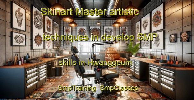 Skinart Master artistic techniques in develop SMP skills in Hwanggeum | SmpTraining | SmpClasses | SkinartTraining-Korea