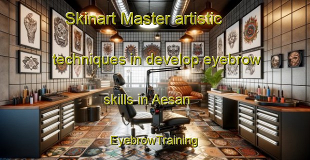 Skinart Master artistic techniques in develop eyebrow skills in Aesan | EyebrowTraining | EyebrowClasses | SkinartTraining-Korea