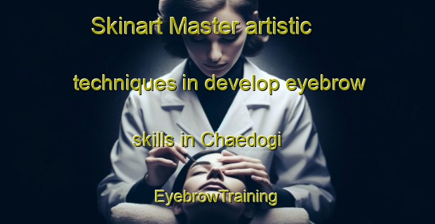Skinart Master artistic techniques in develop eyebrow skills in Chaedogi | EyebrowTraining | EyebrowClasses | SkinartTraining-Korea