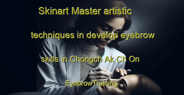 Skinart Master artistic techniques in develop eyebrow skills in Chongch Ak Ch On | EyebrowTraining | EyebrowClasses | SkinartTraining-Korea