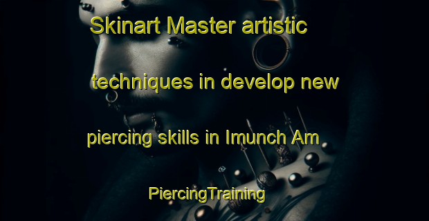 Skinart Master artistic techniques in develop new piercing skills in Imunch Am | PiercingTraining | PiercingClasses | SkinartTraining-Korea