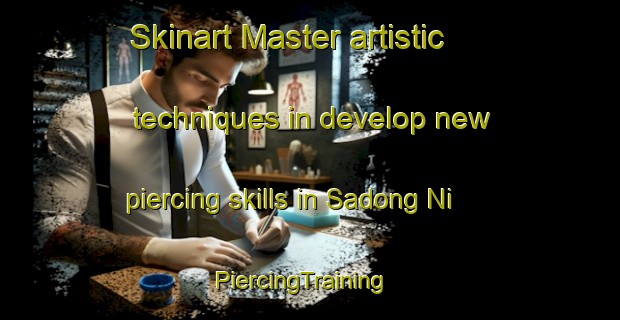 Skinart Master artistic techniques in develop new piercing skills in Sadong Ni | PiercingTraining | PiercingClasses | SkinartTraining-Korea