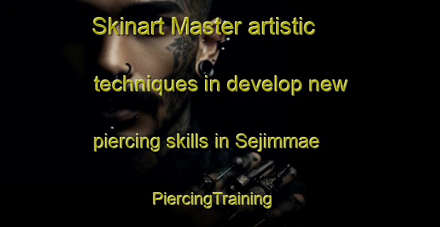 Skinart Master artistic techniques in develop new piercing skills in Sejimmae | PiercingTraining | PiercingClasses | SkinartTraining-Korea