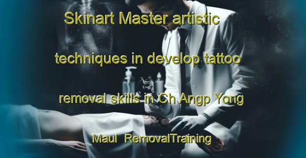 Skinart Master artistic techniques in develop tattoo removal skills in Ch Angp Yong Maul | RemovalTraining | RemovalClasses | SkinartTraining-Korea