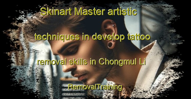 Skinart Master artistic techniques in develop tattoo removal skills in Chongmul Li | RemovalTraining | RemovalClasses | SkinartTraining-Korea