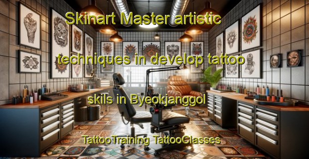 Skinart Master artistic techniques in develop tattoo skils in Byeokjanggol | #TattooTraining #TattooClasses #SkinartTraining-Korea