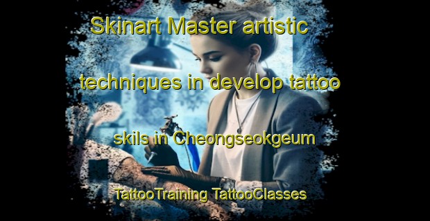 Skinart Master artistic techniques in develop tattoo skils in Cheongseokgeum | #TattooTraining #TattooClasses #SkinartTraining-Korea