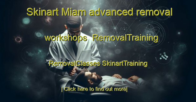 Skinart Miam advanced removal workshops | #RemovalTraining #RemovalClasses #SkinartTraining-Korea