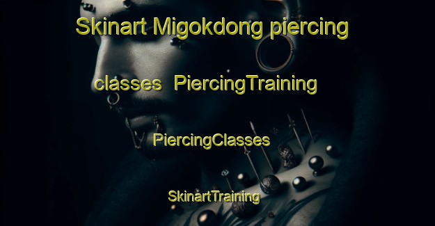 Skinart Migokdong piercing classes | PiercingTraining | PiercingClasses | SkinartTraining-Korea