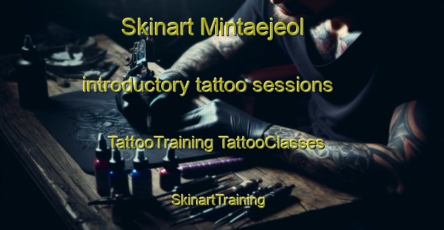 Skinart Mintaejeol introductory tattoo sessions | #TattooTraining #TattooClasses #SkinartTraining-Korea