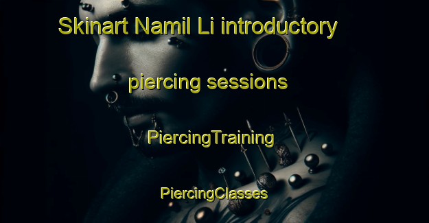 Skinart Namil Li introductory piercing sessions | #PiercingTraining #PiercingClasses #SkinartTraining-Korea