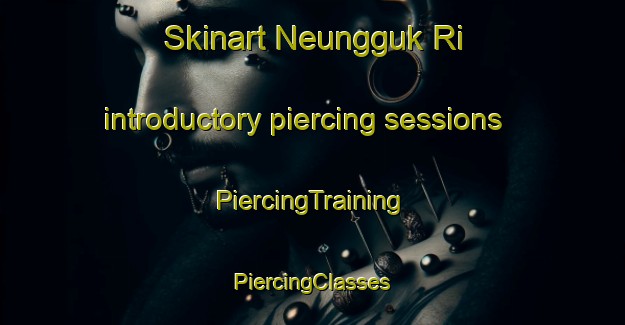 Skinart Neungguk Ri introductory piercing sessions | #PiercingTraining #PiercingClasses #SkinartTraining-Korea