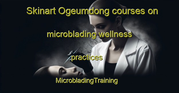 Skinart Ogeumdong courses on microblading wellness practices | MicrobladingTraining | MicrobladingClasses | SkinartTraining-Korea
