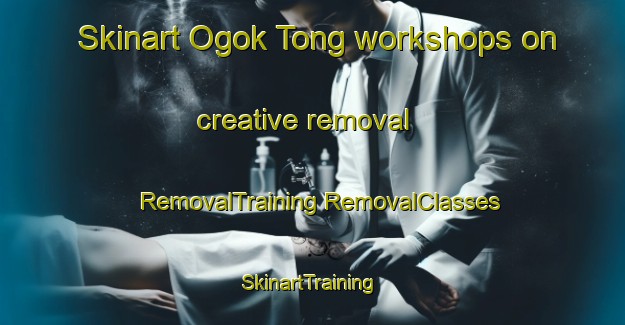 Skinart Ogok Tong workshops on creative removal | #RemovalTraining #RemovalClasses #SkinartTraining-Korea