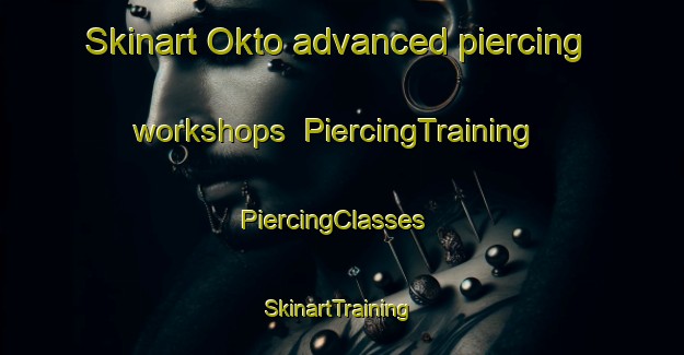 Skinart Okto advanced piercing workshops | PiercingTraining | PiercingClasses | SkinartTraining-Korea