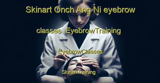 Skinart Onch Ang Ni eyebrow classes | EyebrowTraining | EyebrowClasses | SkinartTraining-Korea