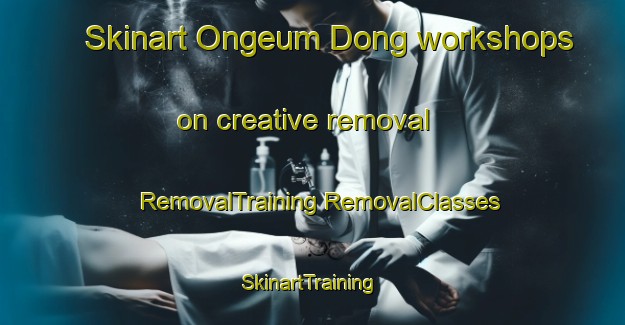 Skinart Ongeum Dong workshops on creative removal | #RemovalTraining #RemovalClasses #SkinartTraining-Korea