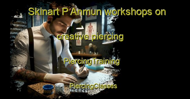 Skinart P Anmun workshops on creative piercing | PiercingTraining | PiercingClasses | SkinartTraining-Korea