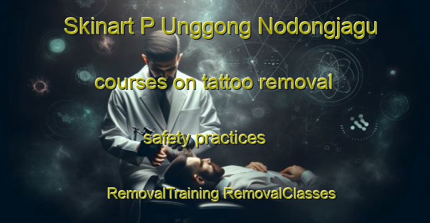 Skinart P Unggong Nodongjagu courses on tattoo removal safety practices | #RemovalTraining #RemovalClasses #SkinartTraining-Korea