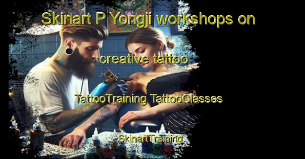 Skinart P Yongji workshops on creative tattoo | #TattooTraining #TattooClasses #SkinartTraining-Korea