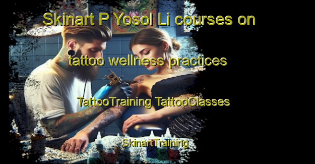 Skinart P Yosol Li courses on tattoo wellness practices | #TattooTraining #TattooClasses #SkinartTraining-Korea