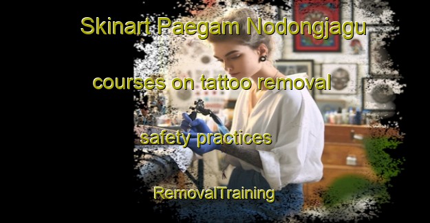 Skinart Paegam Nodongjagu courses on tattoo removal safety practices | RemovalTraining | RemovalClasses | SkinartTraining-Korea