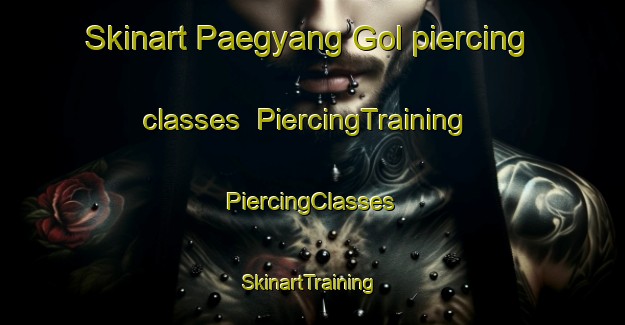 Skinart Paegyang Gol piercing classes | #PiercingTraining #PiercingClasses #SkinartTraining-Korea