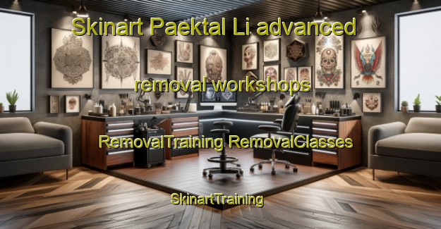 Skinart Paektal Li advanced removal workshops | #RemovalTraining #RemovalClasses #SkinartTraining-Korea