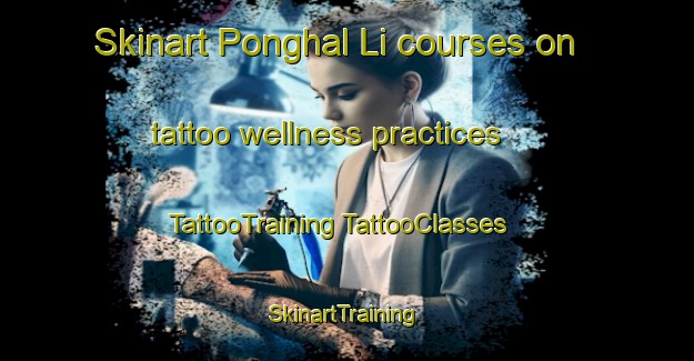 Skinart Ponghal Li courses on tattoo wellness practices | #TattooTraining #TattooClasses #SkinartTraining-Korea