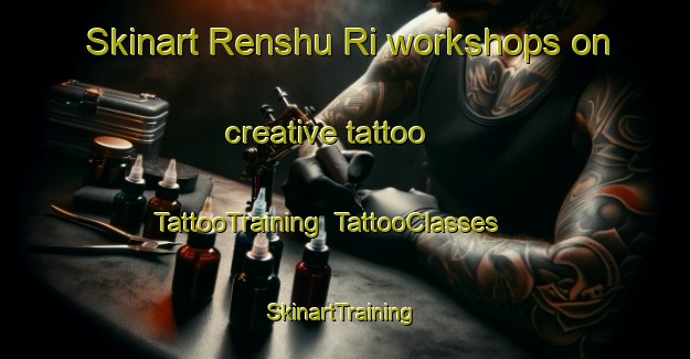 Skinart Renshu Ri workshops on creative tattoo | TattooTraining | TattooClasses | SkinartTraining-Korea