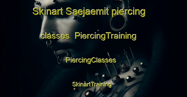 Skinart Saejaemit piercing classes | PiercingTraining | PiercingClasses | SkinartTraining-Korea