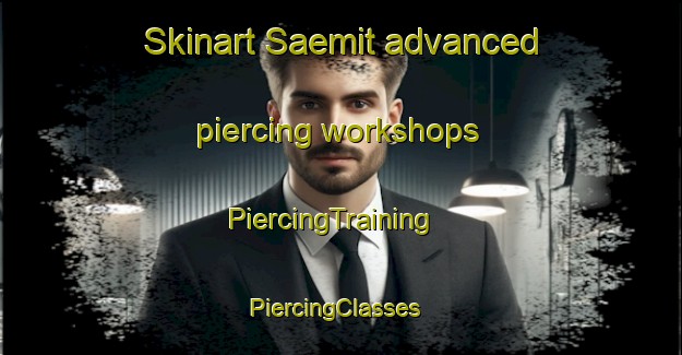Skinart Saemit advanced piercing workshops | PiercingTraining | PiercingClasses | SkinartTraining-Korea