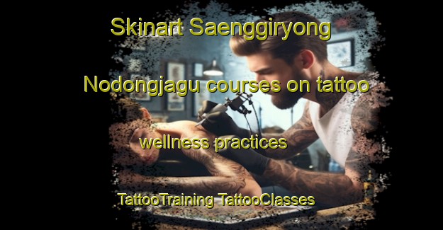 Skinart Saenggiryong Nodongjagu courses on tattoo wellness practices | #TattooTraining #TattooClasses #SkinartTraining-Korea