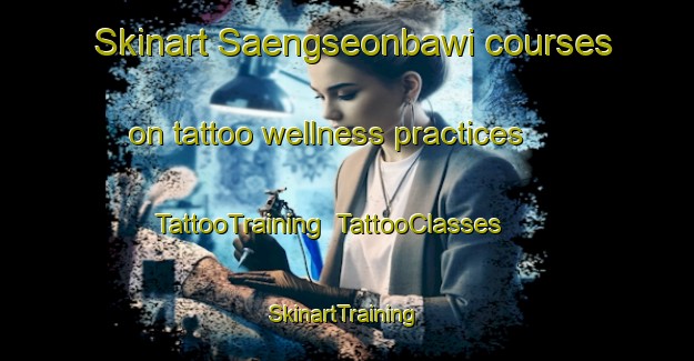 Skinart Saengseonbawi courses on tattoo wellness practices | TattooTraining | TattooClasses | SkinartTraining-Korea