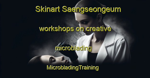 Skinart Saengseongeum workshops on creative microblading | MicrobladingTraining | MicrobladingClasses | SkinartTraining-Korea