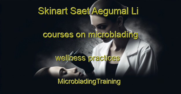 Skinart Saet Aegumal Li courses on microblading wellness practices | #MicrobladingTraining #MicrobladingClasses #SkinartTraining-Korea