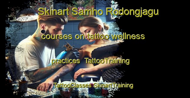 Skinart Samho Rodongjagu courses on tattoo wellness practices | #TattooTraining #TattooClasses #SkinartTraining-Korea