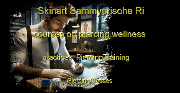 Skinart Sammyorisoha Ri courses on piercing wellness practices | #PiercingTraining #PiercingClasses #SkinartTraining-Korea