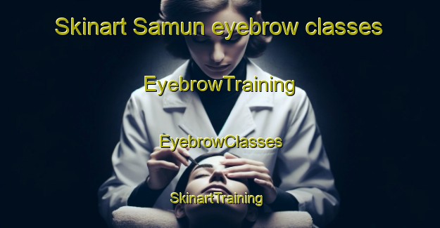 Skinart Samun eyebrow classes | EyebrowTraining | EyebrowClasses | SkinartTraining-Korea