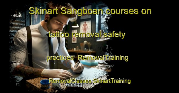 Skinart Sangboan courses on tattoo removal safety practices | #RemovalTraining #RemovalClasses #SkinartTraining-Korea