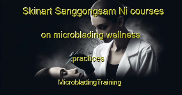 Skinart Sanggongsam Ni courses on microblading wellness practices | #MicrobladingTraining #MicrobladingClasses #SkinartTraining-Korea