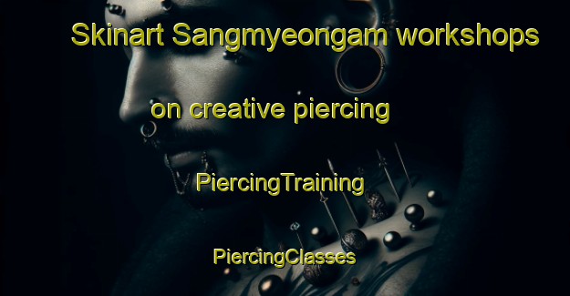 Skinart Sangmyeongam workshops on creative piercing | #PiercingTraining #PiercingClasses #SkinartTraining-Korea