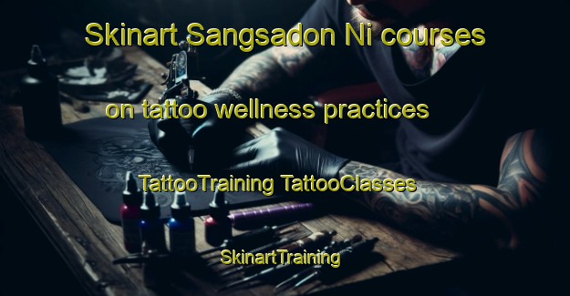 Skinart Sangsadon Ni courses on tattoo wellness practices | #TattooTraining #TattooClasses #SkinartTraining-Korea